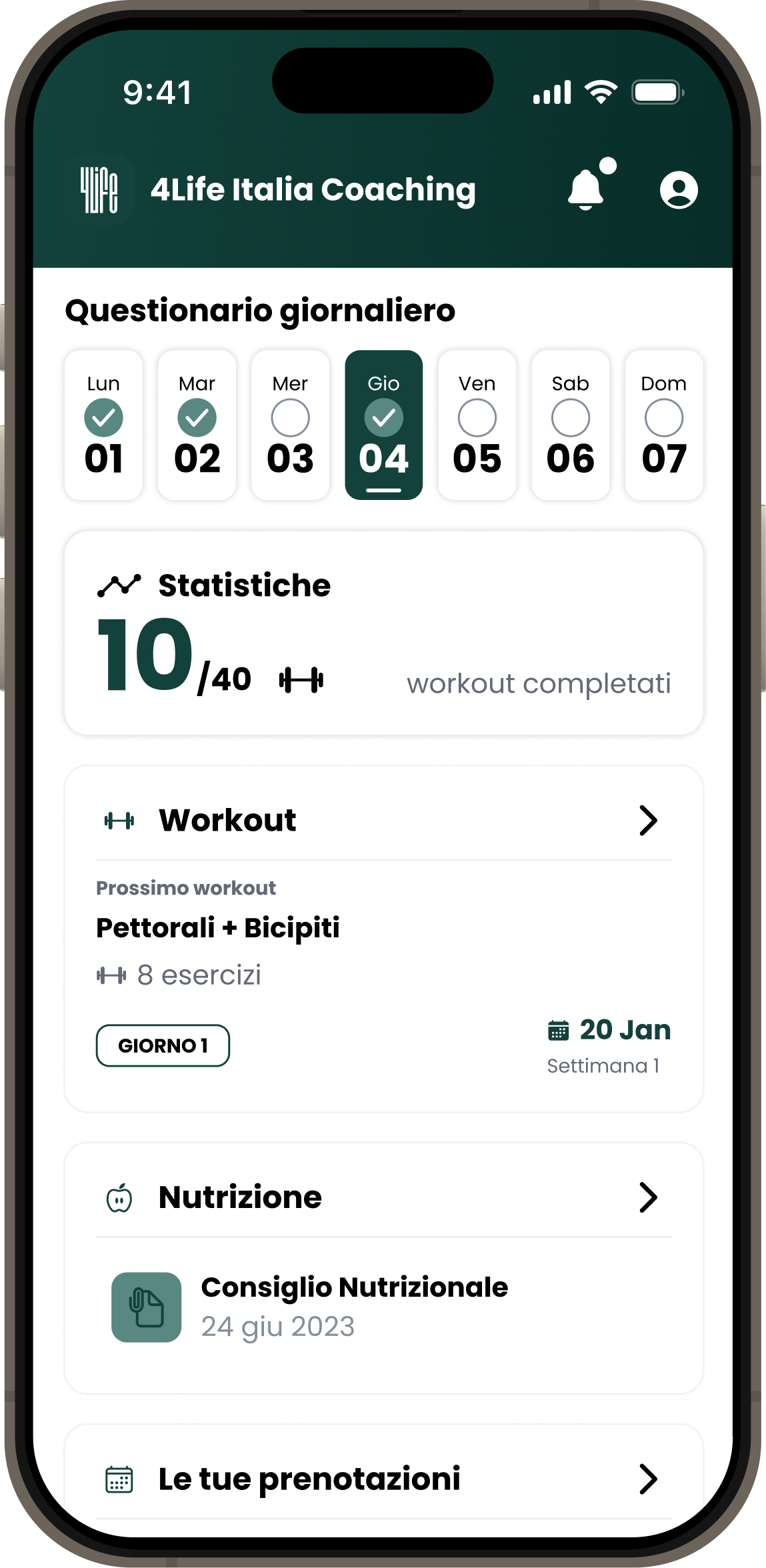4Life Italia Coaching Personal